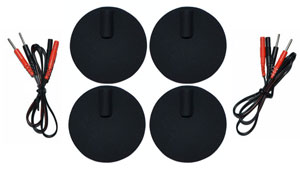 4 elettrodi permanenti e 2 cavi standard