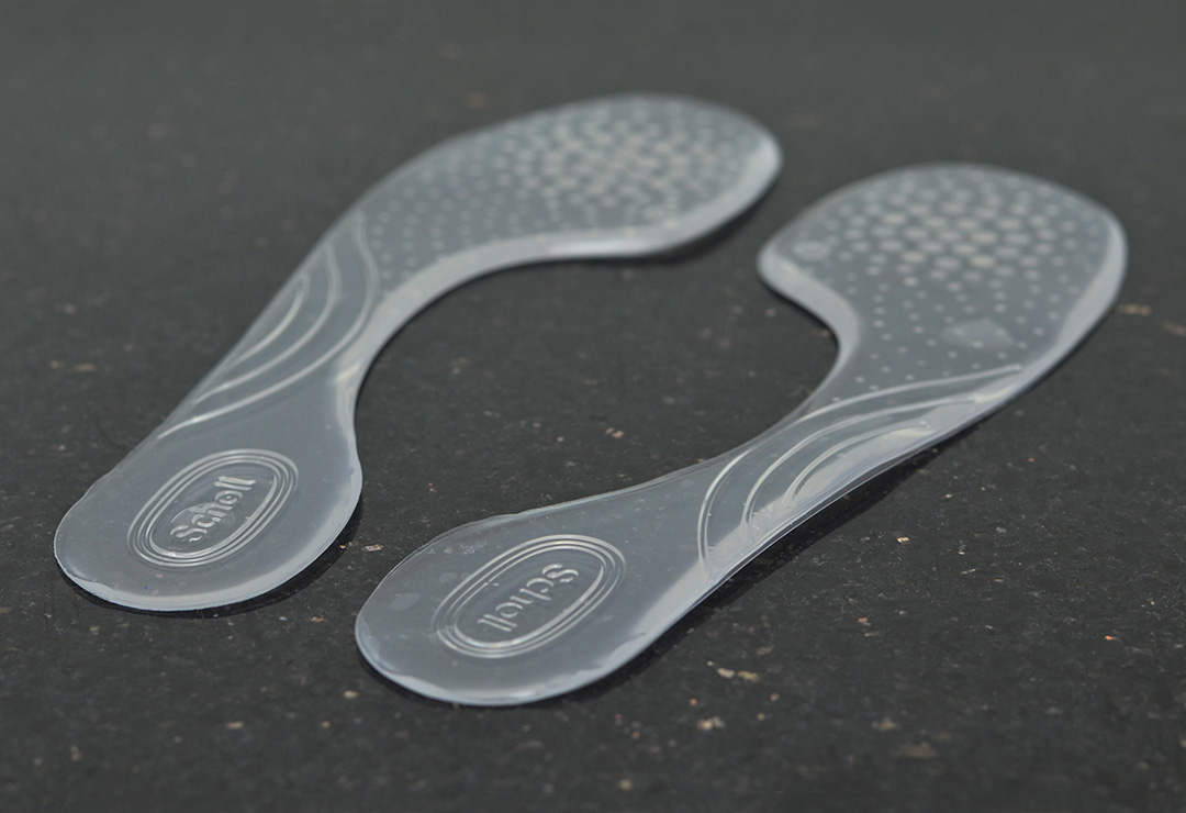 Scholl Gel Active Shoes insoles, transparent, for open shoes such as sandals and peep toes (CHF 24) - Wellness Products Switzerland