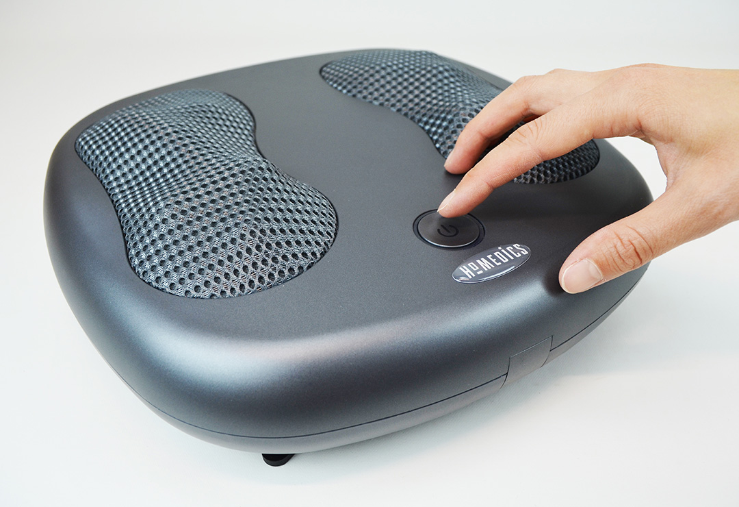 Easy control of the Homedics FMS-230H by touch function
