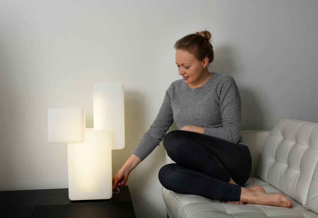 Innolux Kubo therapy lamp for the table or floor.