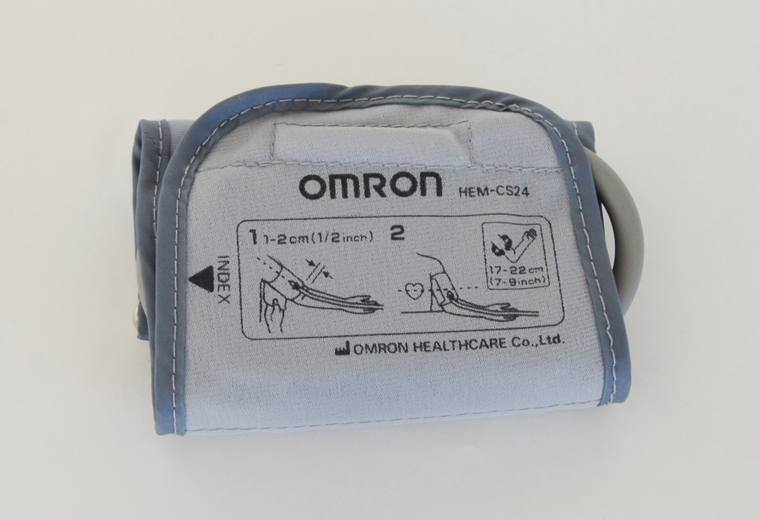 Omron cuff for blood pressure measurement for smaller upper arm circumferences of 17-22 cm
<br>