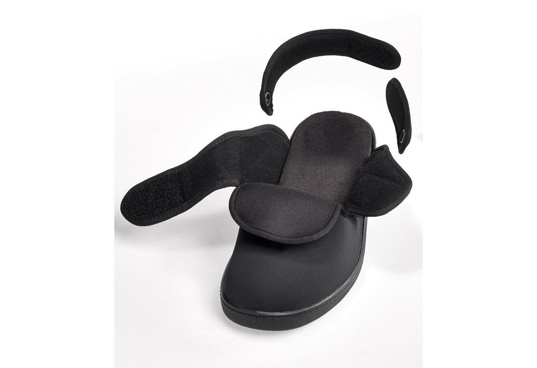 The Promed Pedibelle Flex shoe is shaped like a backless slipper