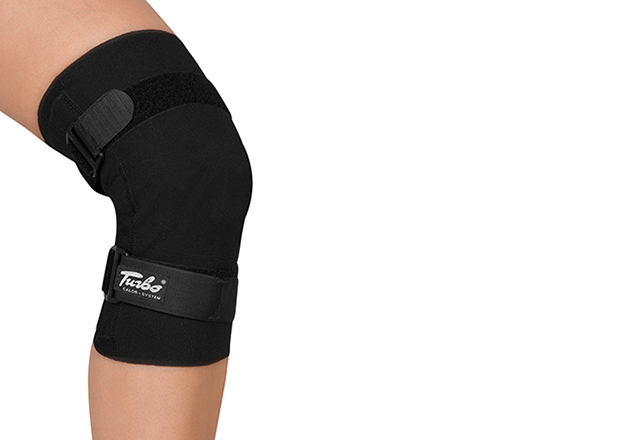 Supporta e stabilizza l'articolazione del ginocchio: la fasciatura TurboMed per il ginocchio