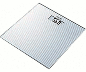 Elegant square glass scale with vibration-on technology 
