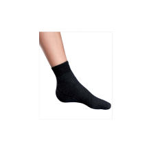 An excellent combination of heel protection and comfortable socks.
