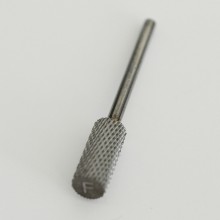 High-quality cylindrical carbide bit for various types of work on artificial nails.