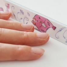 Nail file in a cheerful style