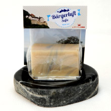 The Liechtenkind Bärgerluft Safa is a natural soap with a mountain air scent