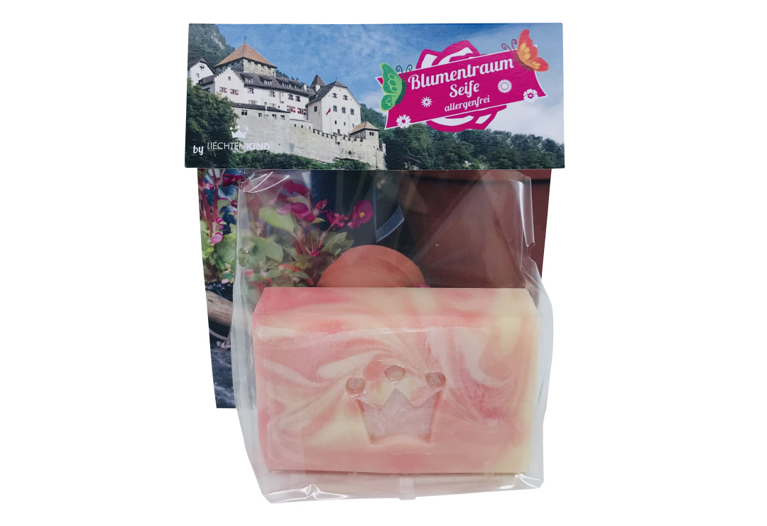 Liechtenkind Blumentraum natural soap with meadow flower oil