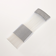 Cleaning brush made of nylon for cleaning dirty burrs.