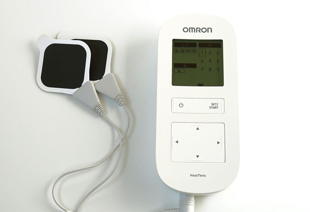 L'Omron Heat-Tens combine la thérapie TENS avec la chaleur