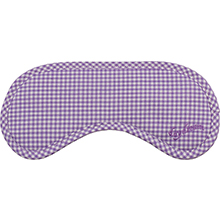 Daydream Betsy Purple eye masks with checked pattern