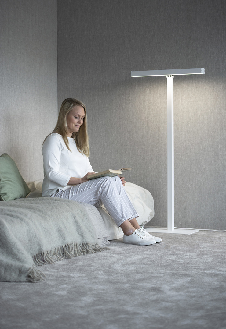 Innolux Valovoima - pratica lampada per fototerapia e lampada da soggiorno