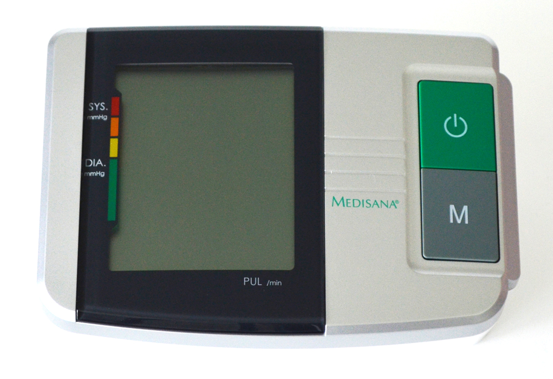 Upper arm blood pressure monitor Medisana MTS. You can reassure yourself by taking your blood pressure at home.