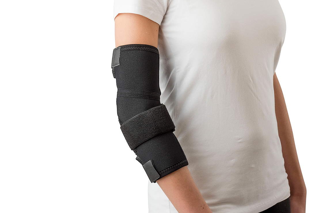 You can wear the Cubitumed Epi elbow bandage on the right or left arm
