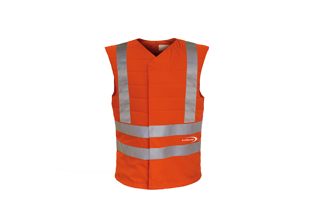 E.COOLINE PowerSignal SX3 vest is ideal in the heat and to stay visible
