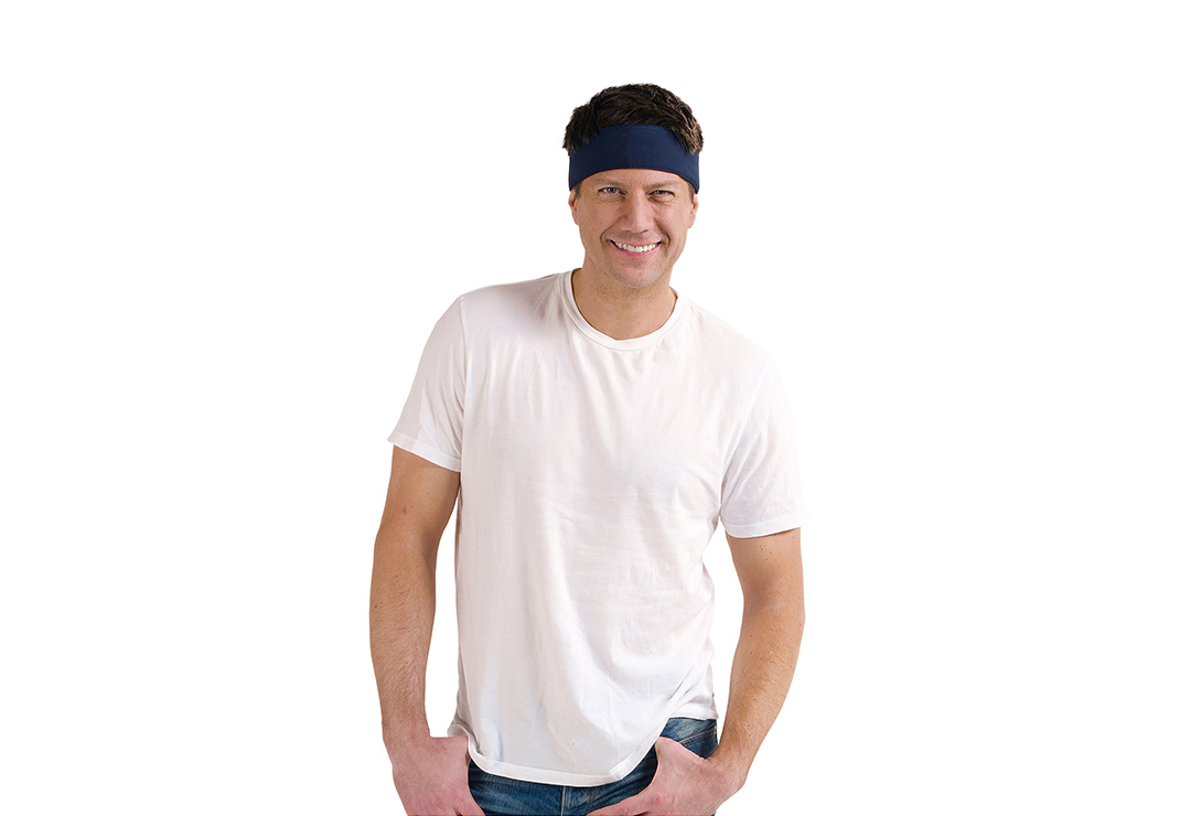 Easy application, long-lasting cooling - with the E.COOLINE Powercool SX3 cooling headband